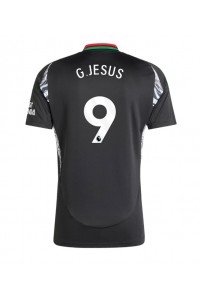 Fotbalové Dres Arsenal Gabriel Jesus #9 Venkovní Oblečení 2024-25 Krátký Rukáv